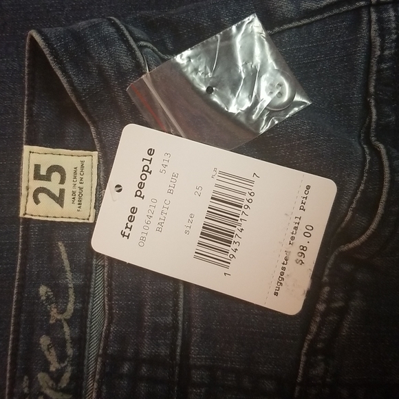 NWT Free People stretch jeans bootcut flare. - Picture 5 of 6